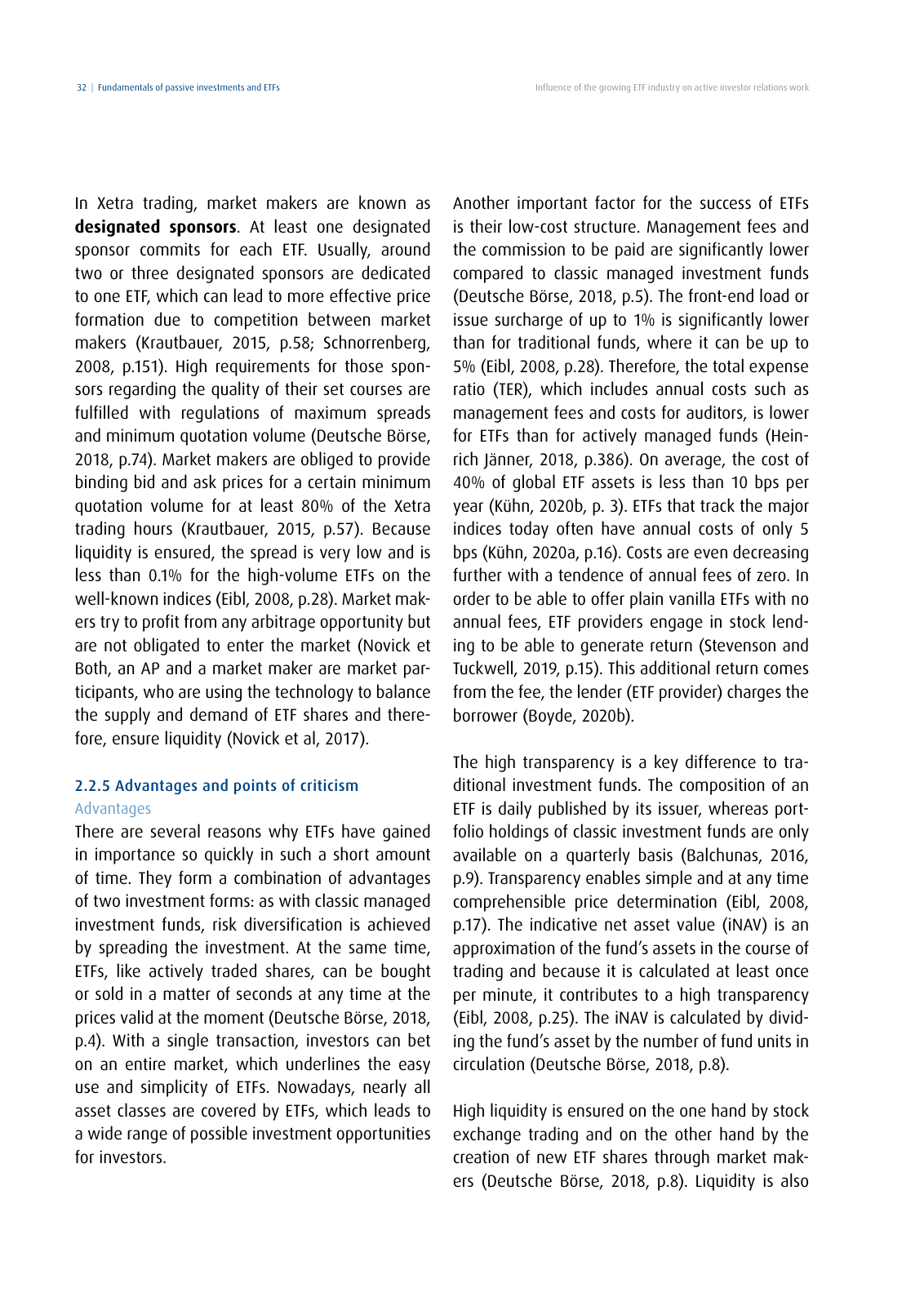 Vorschau DIRK-Forschungsreihe Band 28: Influence of the growing ETF industry on active investor relations work Seite 32